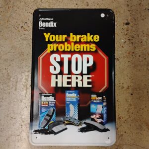 Bendix Brakes Sign