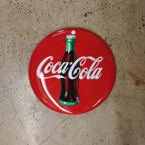 Coca-Cola Button Sign