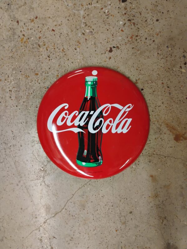 Coca-Cola Button Sign