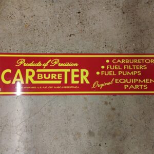 Carbureture Sign