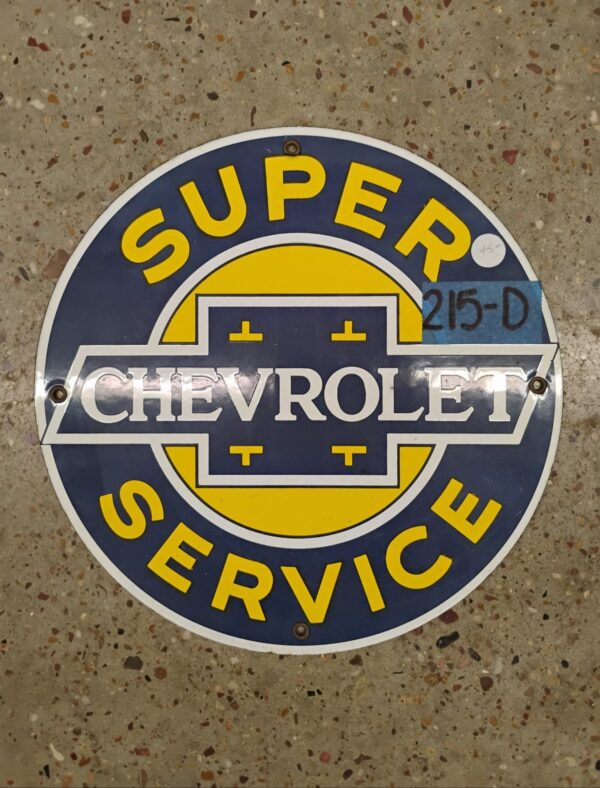 Chevrolet Super Service Sign