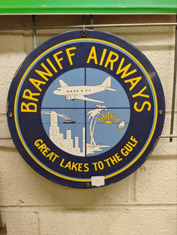 Braniff Airways Sign