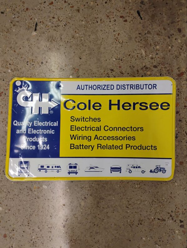 Cole Hersee Sign