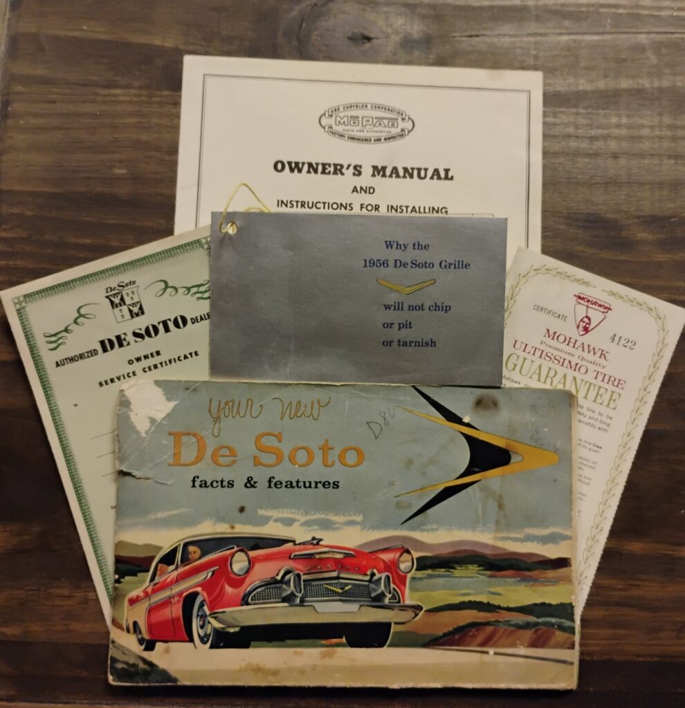 1956 Desoto Manual