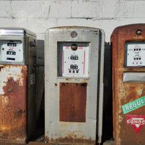 Silver Gas Pump