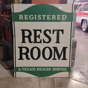 Registered Restroom Sign