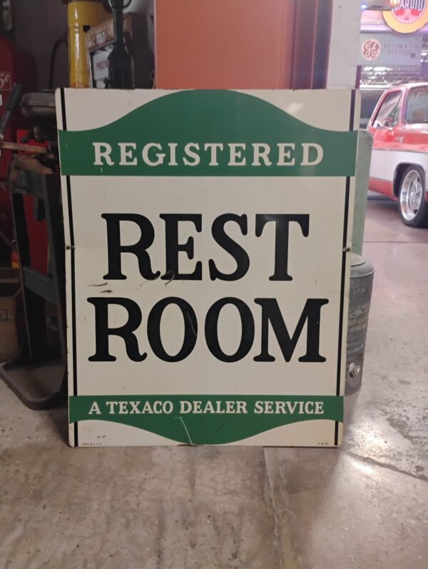 Registered Restroom Sign