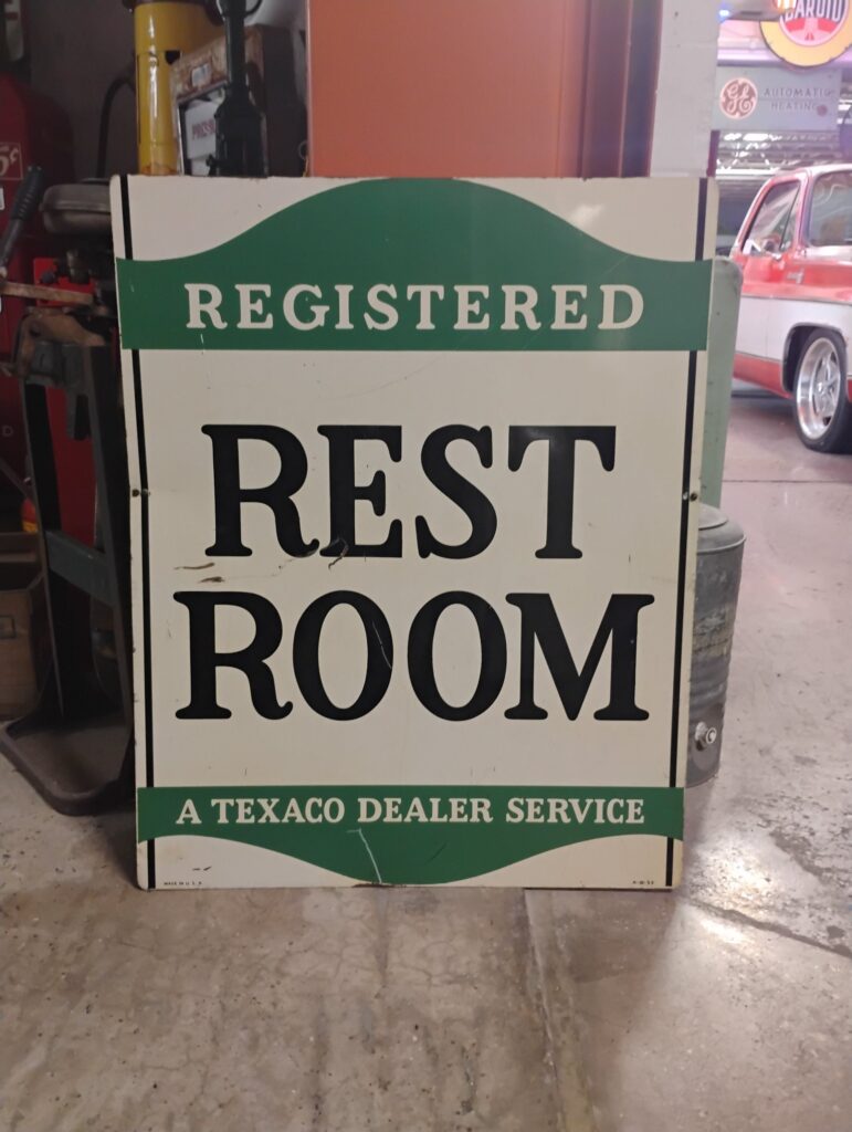 Registered Restroom Sign