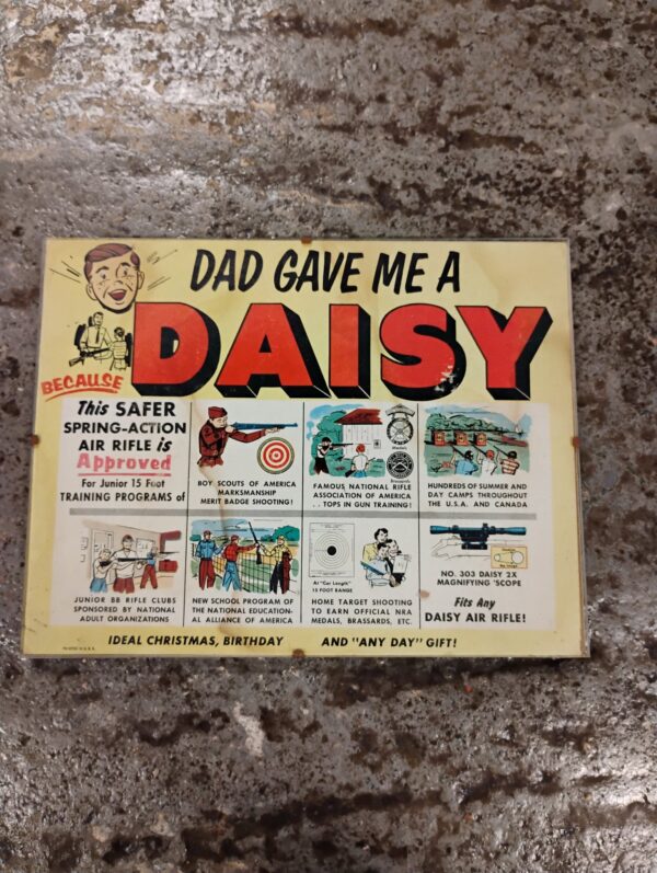 Daisy Ad Sign