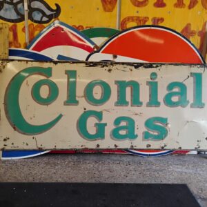 Colonial Gas Sign