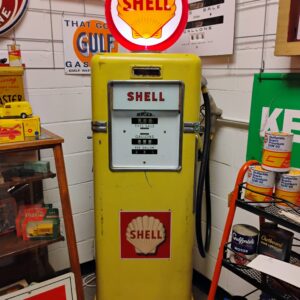 Bowser Shell Gas Pump