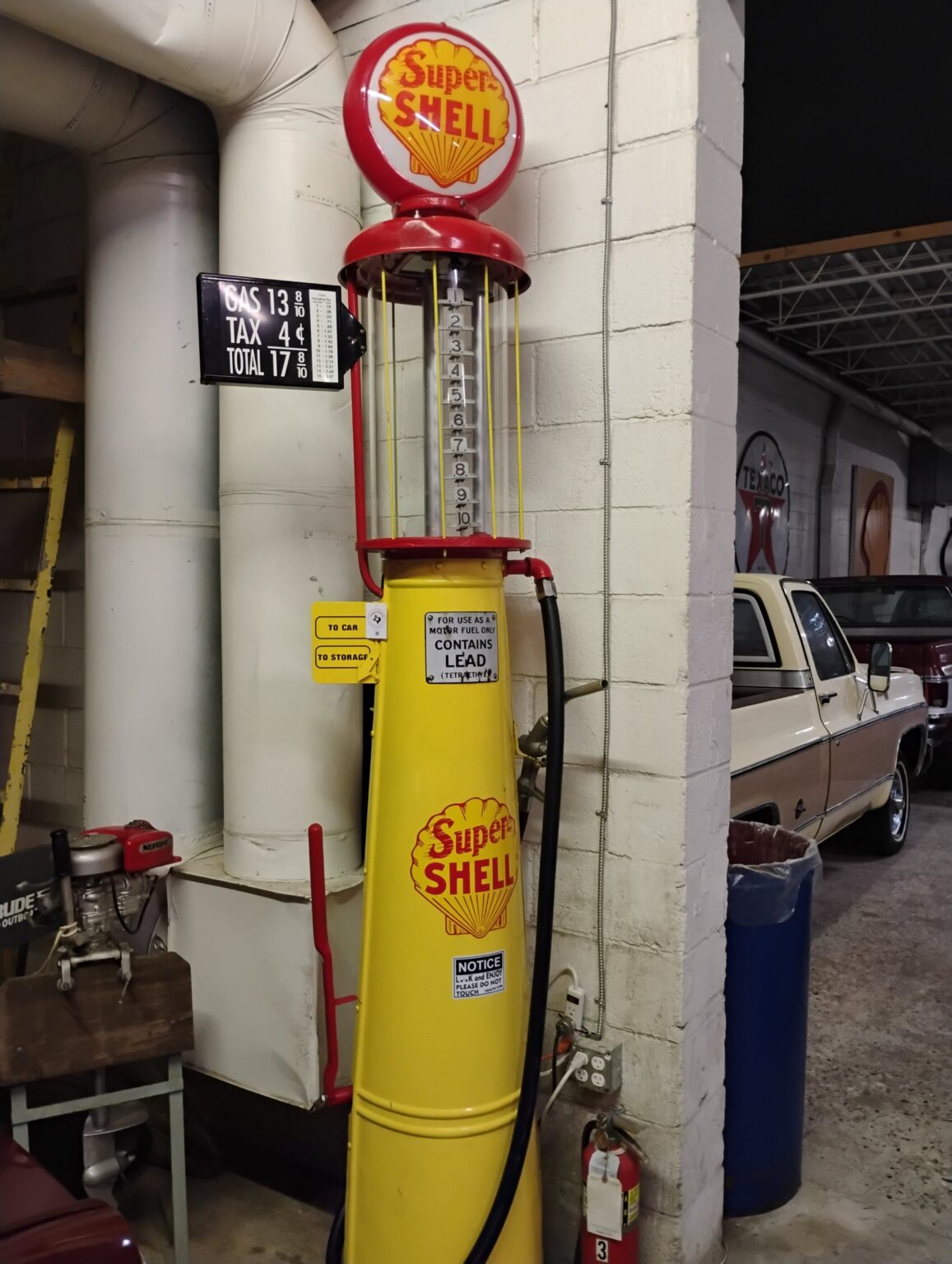Super Shell Gas Pump – Texas Trucks and Classics
