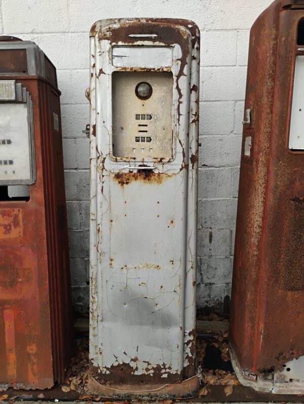 Silver Gas Pump