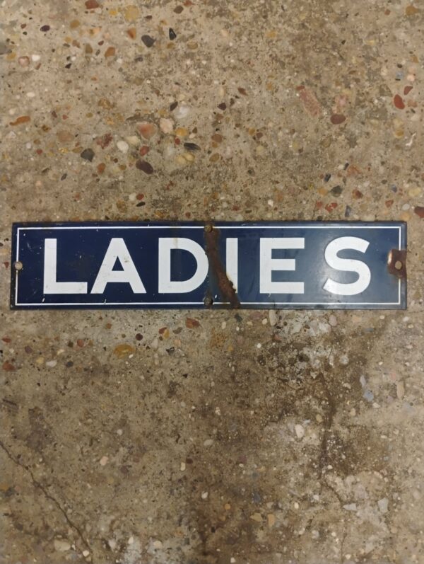 Ladies Restroom Sign