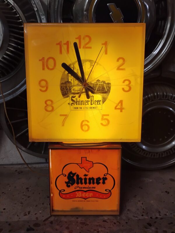 Shiner Beer Clock