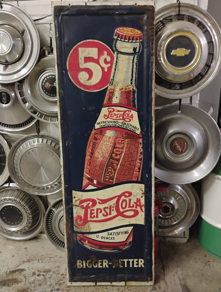 5 Cent Pepsi-Cola Sign