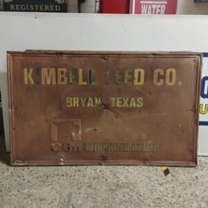 Kimbell Feed Company Sign