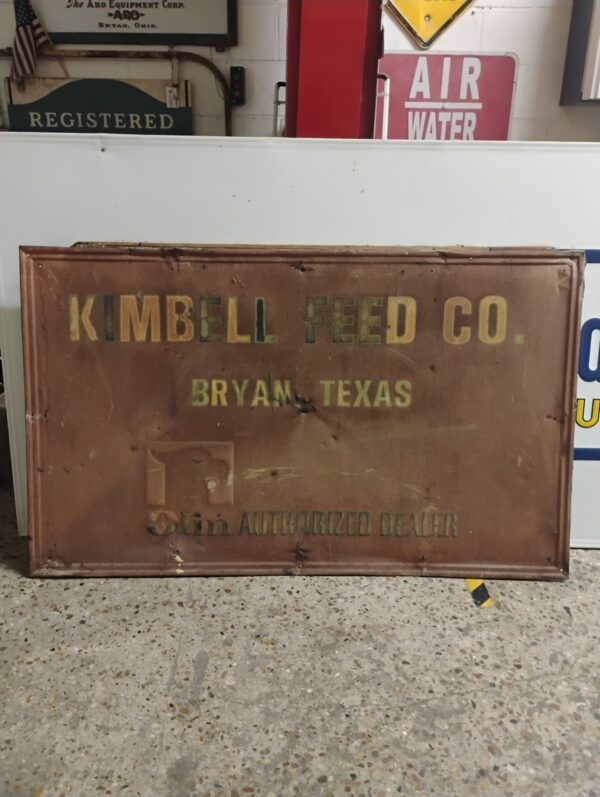 Kimbell Feed Company Sign
