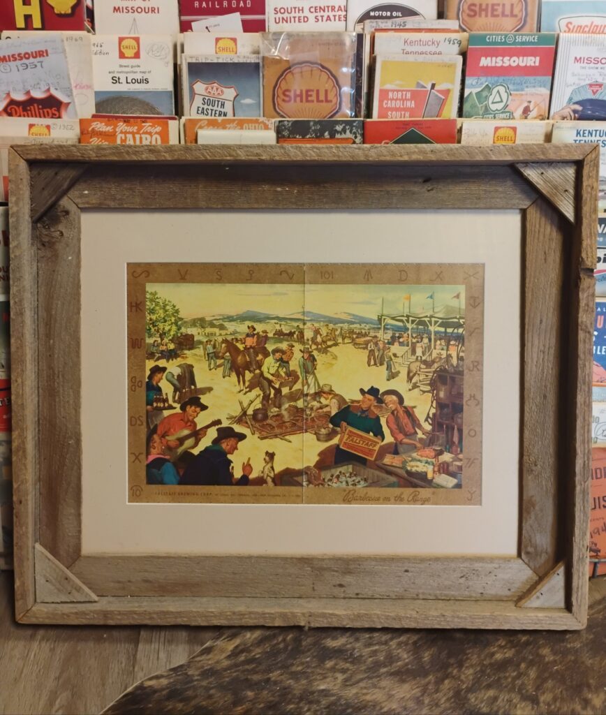 Framed Falstaff Menu