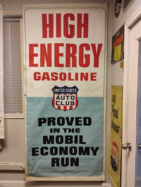 High Energy Gasoline Banner