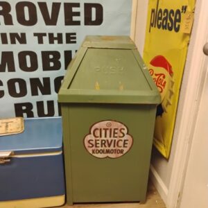 Cities Service Trash Can