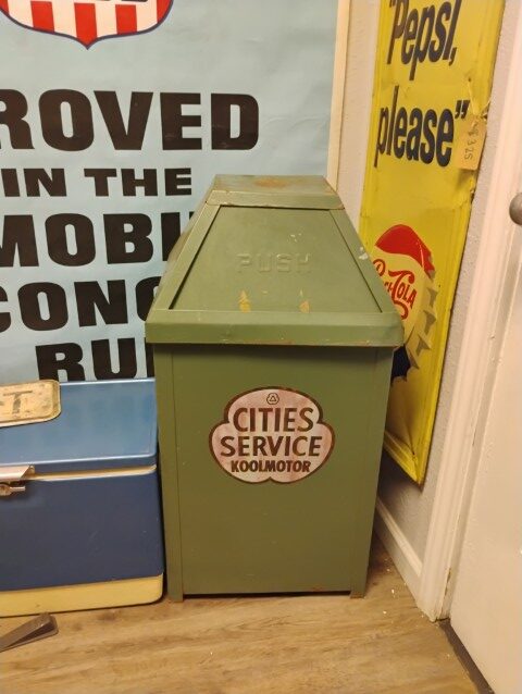 Cities Service Trash Can
