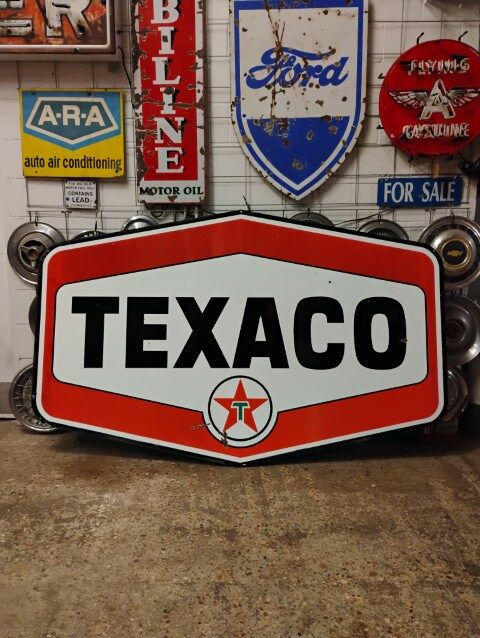 Texaco Tomahawk Sign