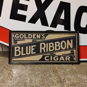 Framed Golden's Cigar Ad