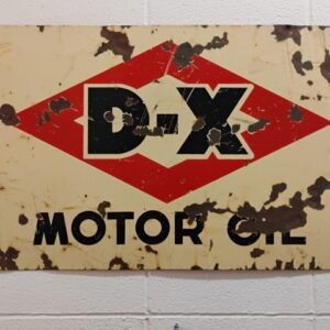 DX Motor Oil Sign