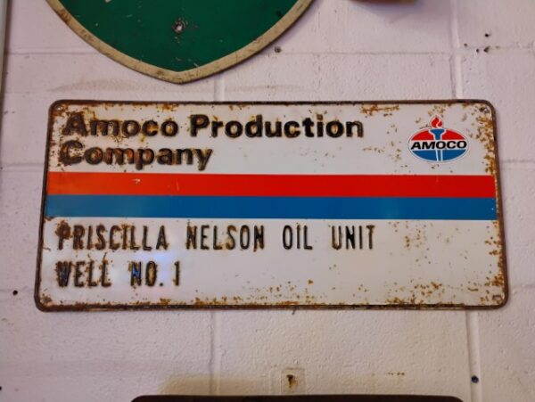 Amoco Lease Sign