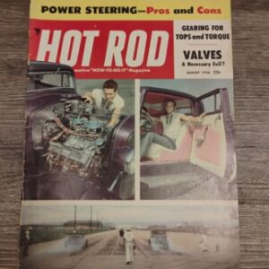 August 1956 Hot Rod Magazine