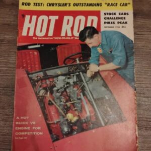 September 1956 Hot Rod Magazine