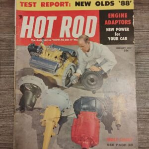 February 1957 Hot Rod Magazine