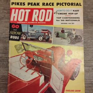 September 1960 Hot Rod Magazine