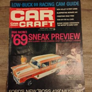 February 1969 Car Craft Magazine