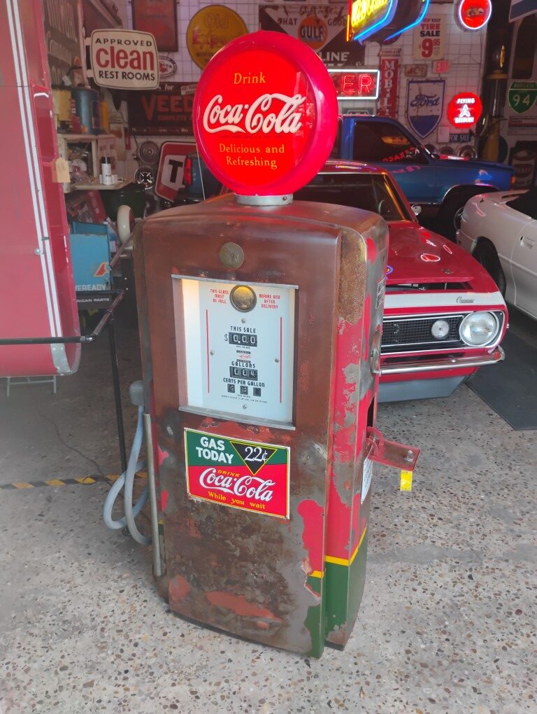 Southwest Coca-Cola Gas Pump