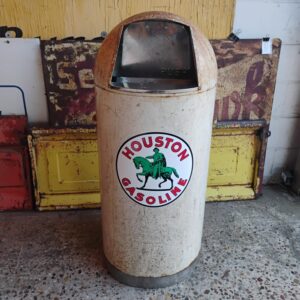Houston Gasoline Bullet Trash Can