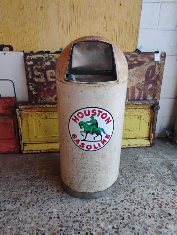 Houston Gasoline Bullet Trash Can