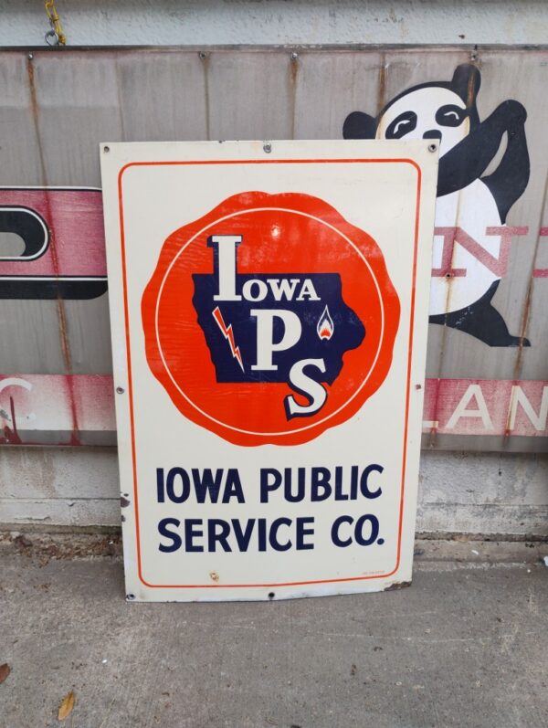 Iowa Public Service Sign