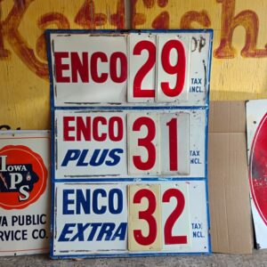 Enco Price Sign