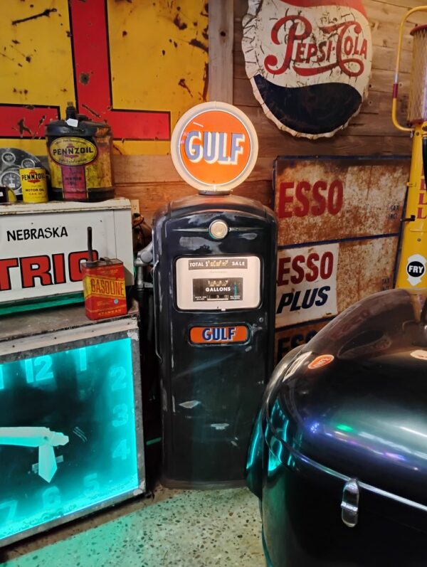 Bennet Gulf Gas Pump