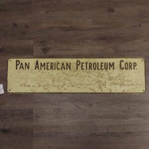 Pan American Petroleum Sign