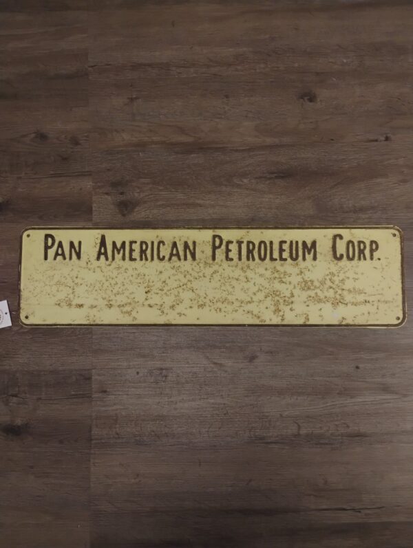 Pan American Petroleum Sign