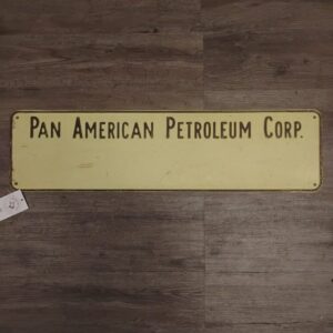 Pan American Petroleum Sign