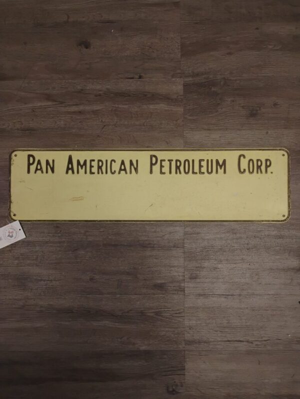 Pan American Petroleum Sign