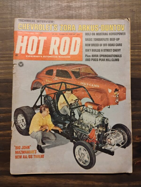 September 1967 Hot Rod Magazine