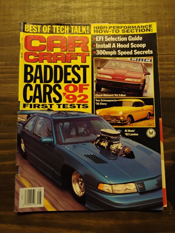 August 1992 Car Craft Magazine