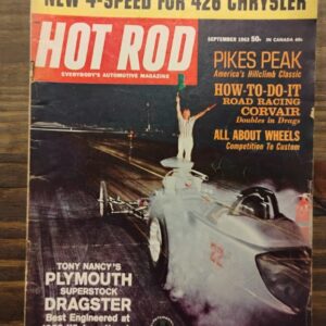 September 1963 Hot Rod Magazine