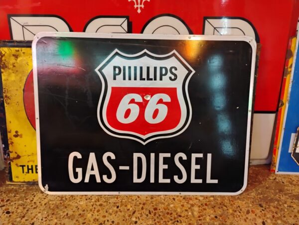 Phillips 66 Street Sign