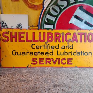 Shellubrication Sign